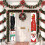 Christmas door hanging flag decoration 5