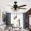 Set di catenelle per ventilatore a soffitto, bronzo anticato, 8 pezzi 5