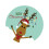 Christmas gift wrap roll holiday decorating sticker 4