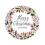 Christmas gift wrap roll holiday decorating sticker 5