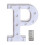 LED-alfabetletters met afstandsbediening, wit plastic 2