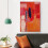 Estampe expressionniste de Mark Rothko, tableau sur toile 24x36 4