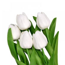 Tulipes artificielles effet réaliste (lot de 10)