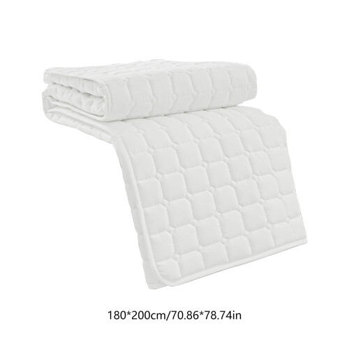 Queen Mattress Pad Thick Quilted Deep Pocket Soft 2