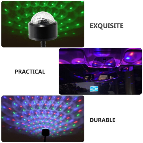 Lâmpada de projeção USB para decoração de festas 2
