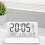 Digital väderklocka med LCD-display, temperatur/luftfuktighet, 6