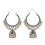 Boucles d'oreilles Jhumka Vintage Boho Argent1Paire 1