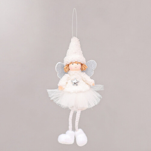 Engel-Puppenanhänger, Plüsch-Weihnachtsbaumschmuck 1