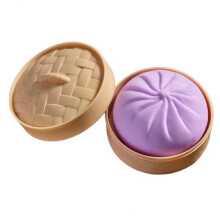 Super Cute Dumpling Squishy Toy Interactive Stress Relief Multicolor 10x10 cm Kids Anti-Stress Toy