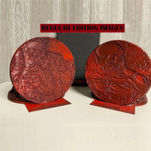 Furious Bookends Dragon Resin Home Bookshelf  Decorative Artwork Study Desktop Ornament