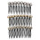 Pearl Hair Combs with Rhinestones 3 pcs 4