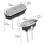 Toilet Flush Button Plastic Replacement 2 pcs 5