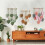 Macramé wanddecoratie, boho-stijl, groen 2