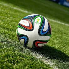 2014 Brazil World Cup Soccer Ball for Training with Ball Bag, Keychain, Gift