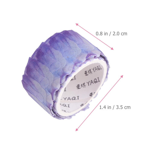 Ταινία Washi με λουλούδια Eease 3 ρολά για DIY Scrapbooking και περιτύλιγμα δώρων 1