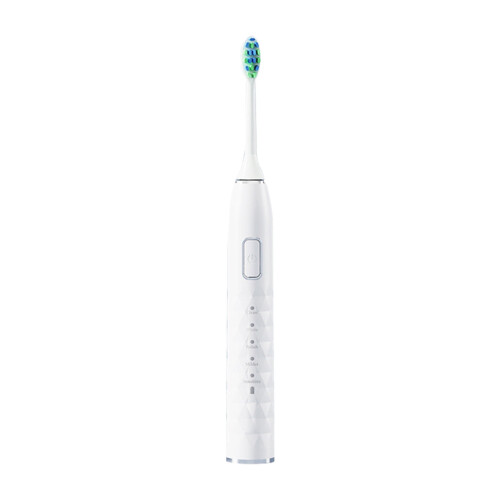 Rechargeable Electric Toothbrush with2Heads, USB Charging, 5Modes, Timer, IPX7Waterproof 1