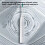 Rechargeable Electric Toothbrush with2Heads, USB Charging, 5Modes, Timer, IPX7Waterproof 6