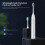 Rechargeable Electric Toothbrush with2Heads, USB Charging, 5Modes, Timer, IPX7Waterproof 7