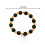 Halloween ghost pumpkin bracelet set black beaded 3 pcs 3