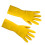 Reusable kitchen rubber cleaning gloves 1 pair 3