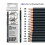 Graphite Drawing Pencils Set Professional 14-Piece 5