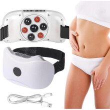 Machine Pour Maigrir Du Ventre,Instrument éLectrique De PéTrissage Du Ventre,Masseur Abdominal éLectrique,RéGlage à 3 Vitesses