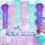Warkul paper lanterns mermaid theme 6 pcs 2