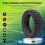 Pneu sem câmara 10x2.75-6.5 polegadas para scooters UrbanGlide E-CROSS 2x2, E-CROSS MAX, Speedway 5, Rockway, Crossover e Dualtron 2