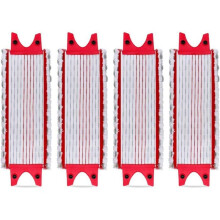 Conjunto de 4 panos de microfibra de reposição para limpeza de esfregões Vileda UltraMax, UltraMax Plus e Easy Wring UltraMax Carl