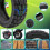 Pneu sem câmara 10x2.75-6.5 polegadas para scooters UrbanGlide E-CROSS 2x2, E-CROSS MAX, Speedway 5, Rockway, Crossover e Dualtron 3