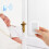 Flashing Doorbell Alert Button White Plastic 1 Pack 6