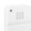 Flashing Doorbell Alert Button White Plastic 1 Pack 4