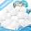 ZISONIX Pool Filter Balls - White - 1000g - Filtration: Sand filter - Material: Polyethylene 1