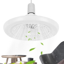 Stropní ventilátor se světlem | Úzký stropní ventilátor s dálkovým ovládáním | 3 nastavitelné rychlosti