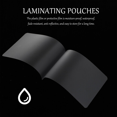 Laminating Sheets 8.5 x 11 in Transparent Thermal Pouches 2