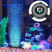 6 LED-aquariumverlichting - DELAMAN - Kleurrijke en waterdichte verlichting - Kunststof + Dinas - Koudwateraquarium