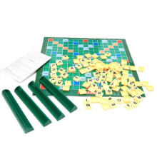 Gra planszowa Scrabble, 3D, edukacyjna, dla 2 do 4 graczy, przenośna