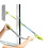 Window cleaner with telescopic handle, extendable at a smart angle, and double-sided exterior window squeegee 1