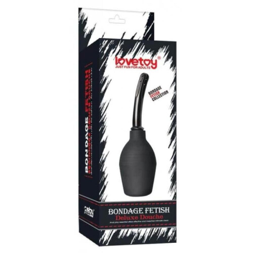 LoveToy Deluxe Καμπύλη Λάμπα Κλύσματος - 310ml - Οικιακή Υγιεινή - Ακροφύσιο 15cm