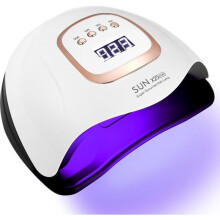 Lampe UV LED Ongles Gel - 380W Professionnel Sèche Ongles Automatique - 81 LED Lampe - Grand LCD Ecran - 4 Minuterie 10/30/60/99s
