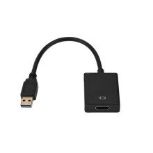 Adapter USB do HDMI - ZISONIX - 1080P - USB 3.0 - Czarny