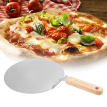 Pizzaschieber – Rund – Edelstahl – Verschleißfest – Praktisch in der Anwendung