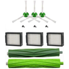 PiCes de Rechange pour IRobot Roomba I7 I7 I7 plus E5 E6 E7 Series Kit DAccessoires pour Aspirateur - Filtre Brosse