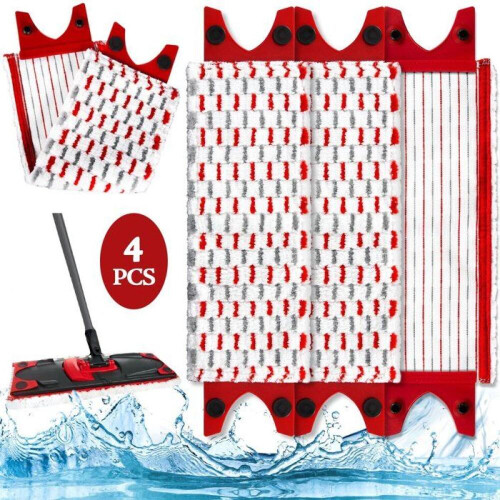 Vileda Ultramax kompatible Wischmopps – Ersatzmoppbezug-Set – Extra großer Moppbezug