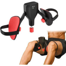 Bekkenbodemtrainer 0-35 kg, verstelbare weerstand, zwarte multifunctionele beentrainer voor de YYV