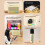Jacenvly portable karaoke speaker with 2 mics, Bluetooth 7