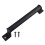 Iron Drawer Handle Modern Black 1 Piece 4