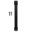 Iron Drawer Handle Modern Black 1 Piece 3