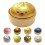 Kids Interactive Toy, Squishy Glowing Dumpling, Cute Design, Multicolor, 10x10 cm 1