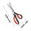 Pinking Shears Stainless Steel Zigzag Fabric Scissors 8.5 2